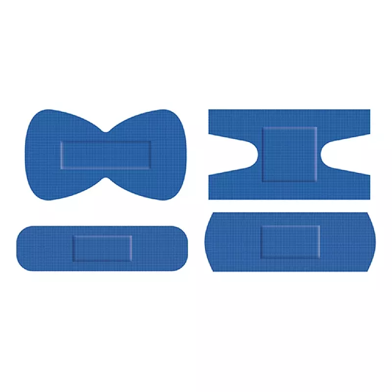 Detectaplast 8142E Elastic tapes detectable blue 180x30 mm mix