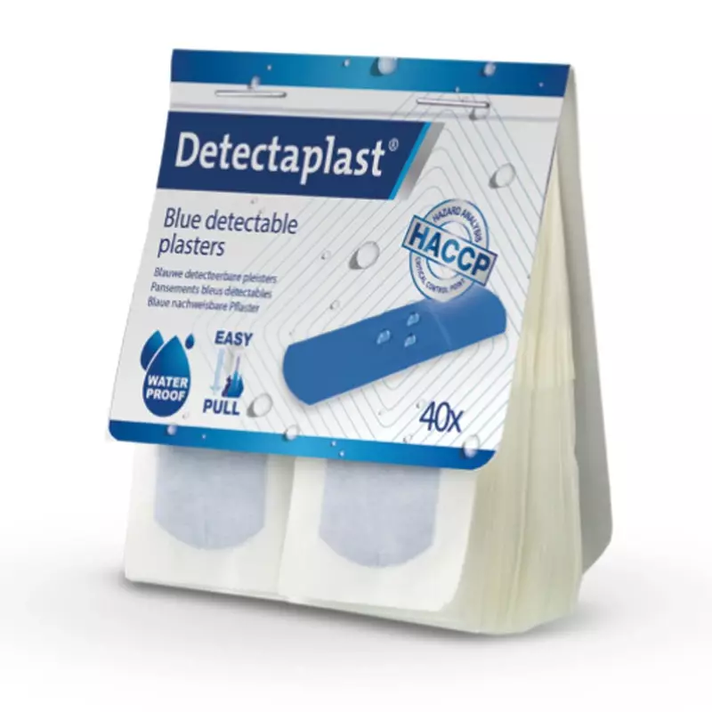 Detectaplast 8141PD waterproof Tear&Wear plasters detectable 25x72 mm
