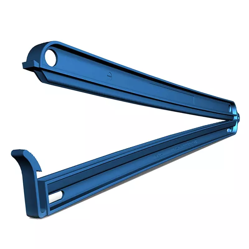 WeLoc POM 150 FD zakafsluiter detecteerbaar 150 mm seal-lengte blauw