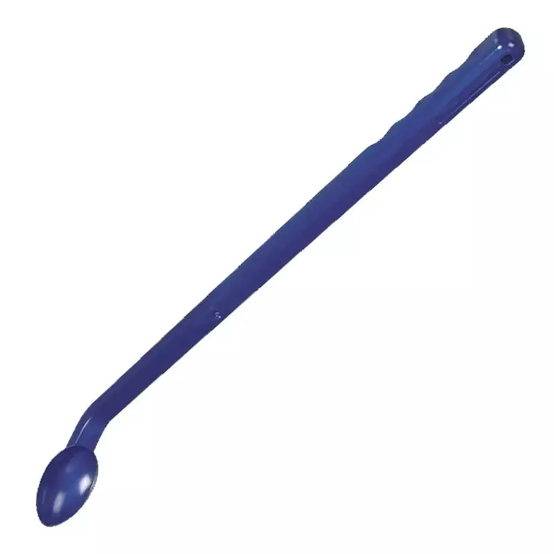 Cuillère échantillon Bürkle stérile détectable PS 375 mm bleue 20 ml