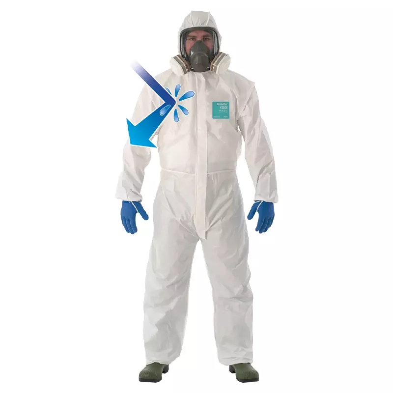 Combinaison jetable Microgard 2000 Comfort, modèle 129, blanche, taille XL