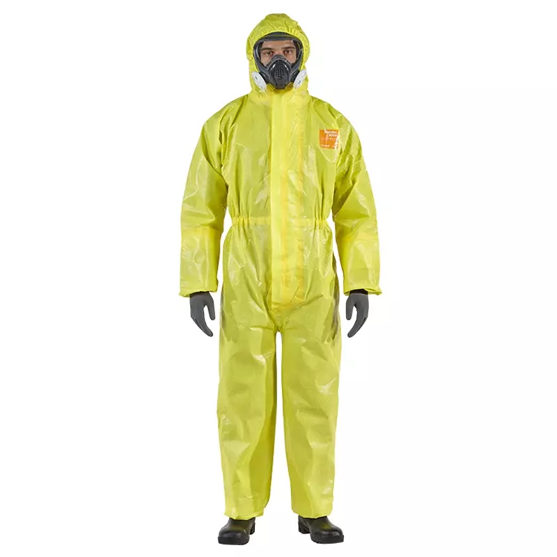 Microchem 3000 disposable coverall model 111 yellow size M