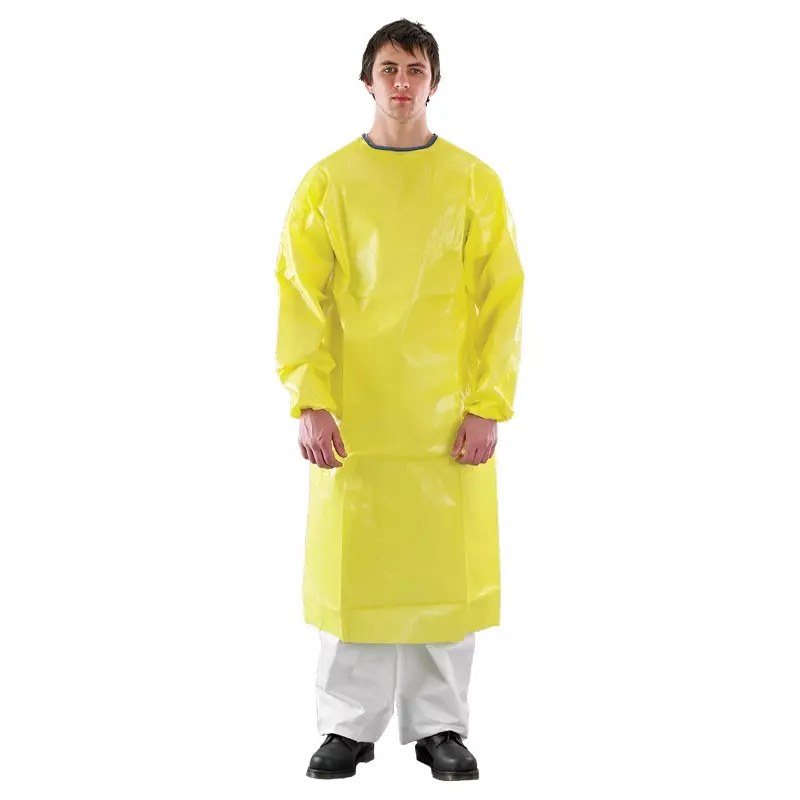Tablier à manches AlphaTec 3000 modèle 214, jaune, taille 2XL