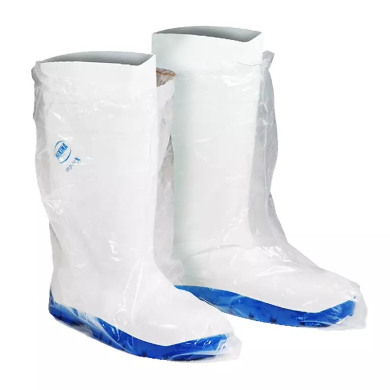Hycare disposable overlaars 70 mu transparant polyethyleen