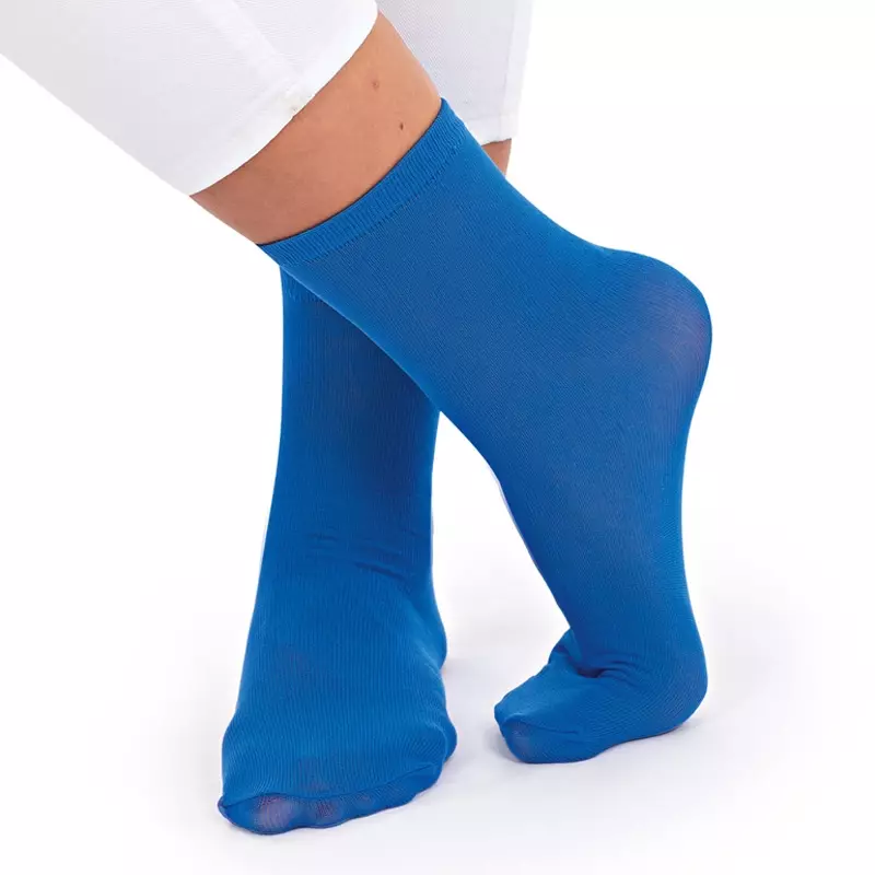 Disposable high sock polyamide blue size 39->