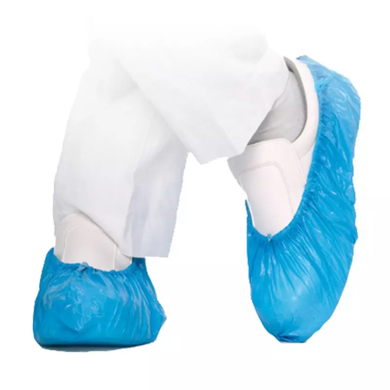 Surchaussure jetable 60 µm pour distributeur CPE 47 cm bleu