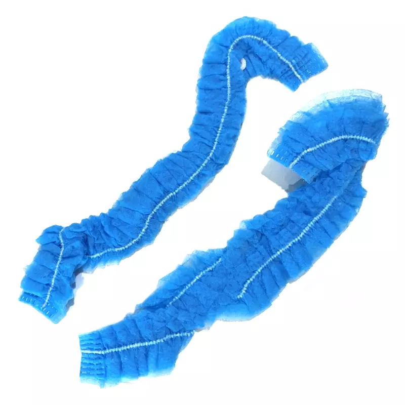 Disposable baardmasker wokkel non-woven polypropyleen blauw