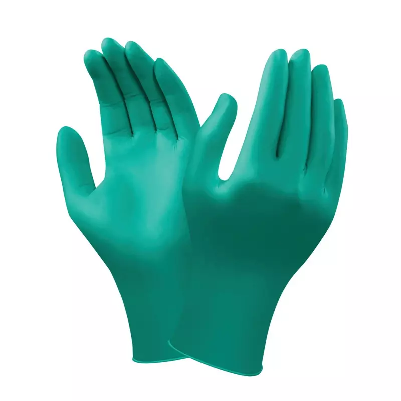 Ansell TouchNTuff 92-500 disposable chemical-resistant glove size 6.5-7