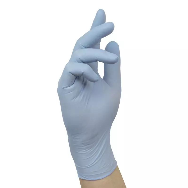 Ansell Microflex 93-833 disposable nitrile glove chemical-resistant size 6.5-7
