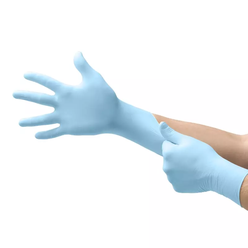 Ansell Microflex 93-833 disposable nitrile glove chemical-resistant size 6.5-7