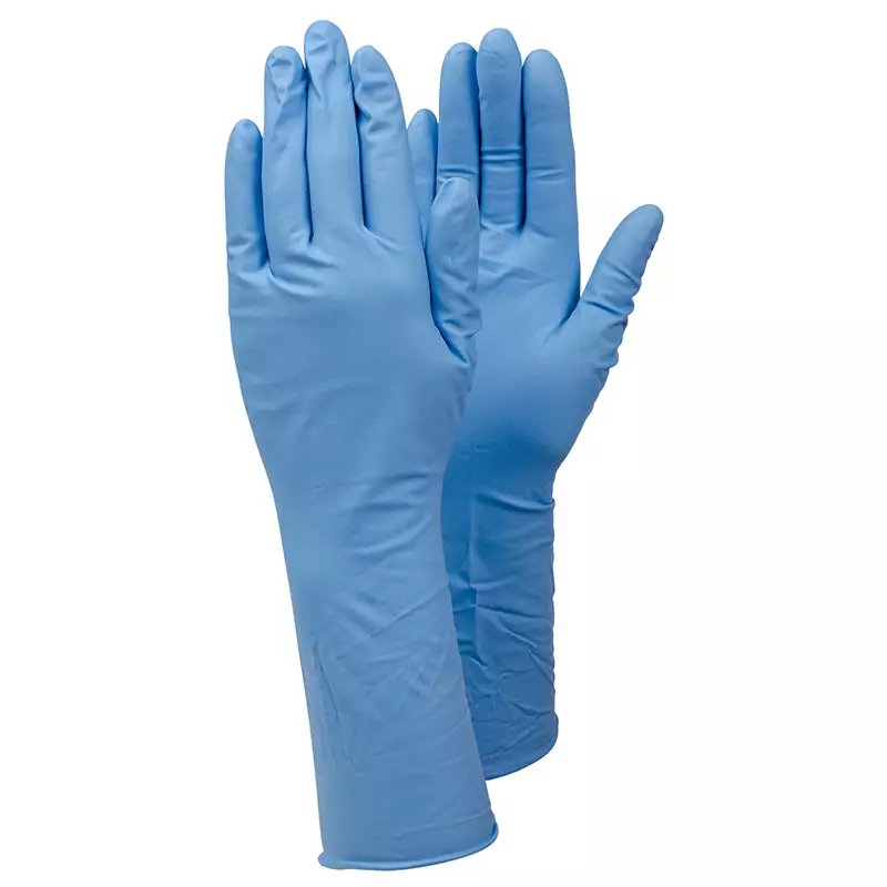 Gant jetable en nitrile Tegera 846, sans poudre, résistant aux produits chimiques, taille 12