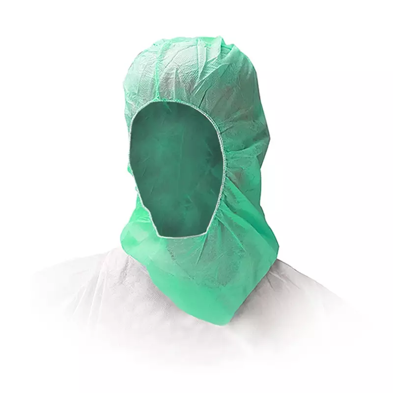 Bonnet jetable Hycare Astrocap en polypropylène non tissé vert