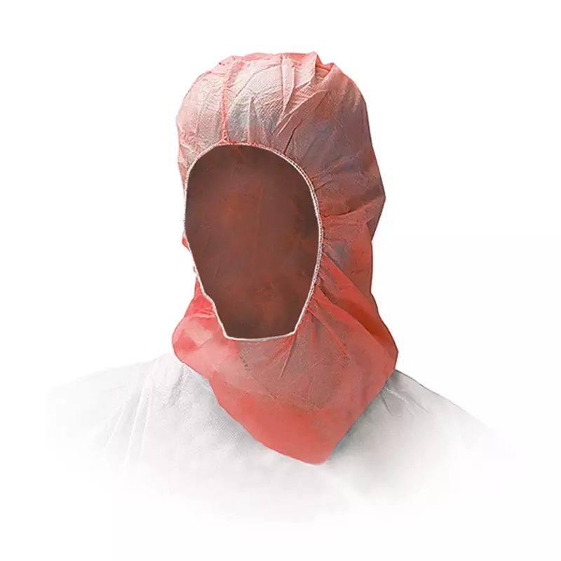 Hycare disposable hoofdkap non-woven astrocap polypropyleen rood