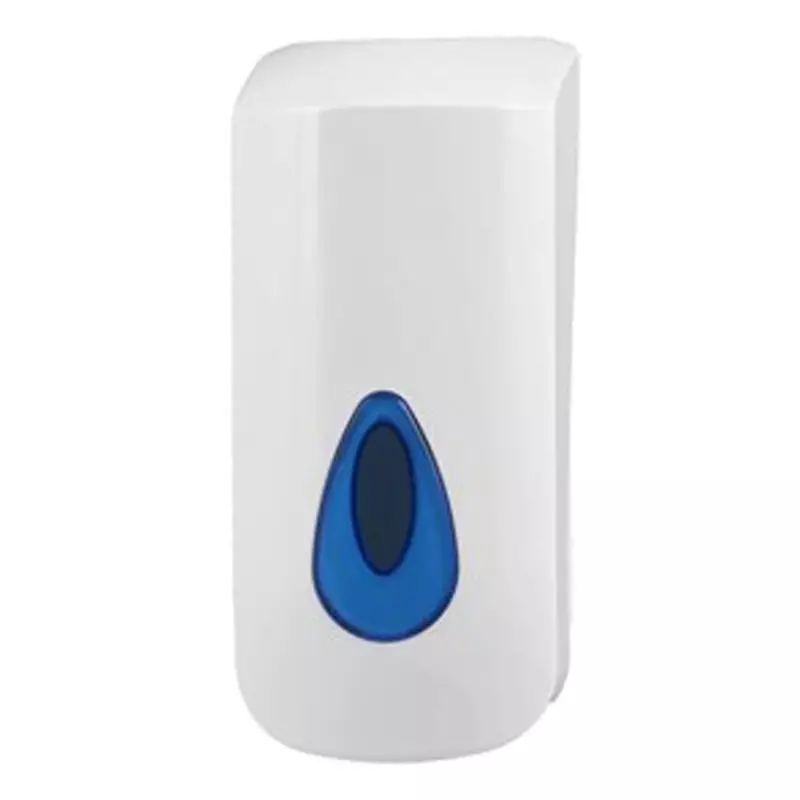 Distributeur de savon PlastiQline PQSoap9 900 ml, fenêtre bleue