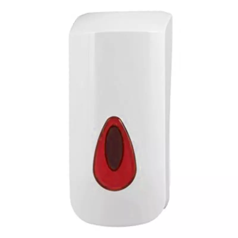 PlastiQline PQSoap9 zeepdispenser 900 ml rood venster