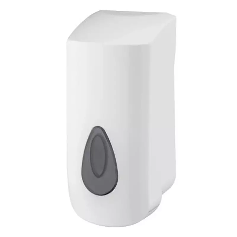 Zeepdispenser PlastiQline PQSoap9 900 ml grijs venster