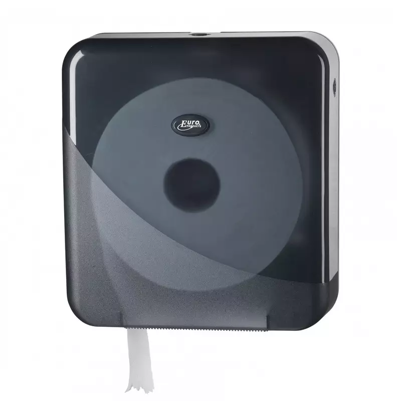Euro Products Pearl Black Maxi Jumbo toiletroldispenser