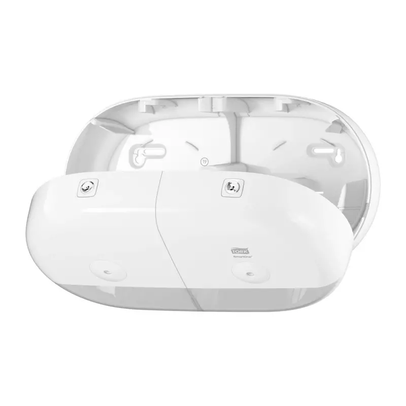 Distributeur de papier toilette Tork 682008 SmartOne Twin Mini Elevation T9 noir