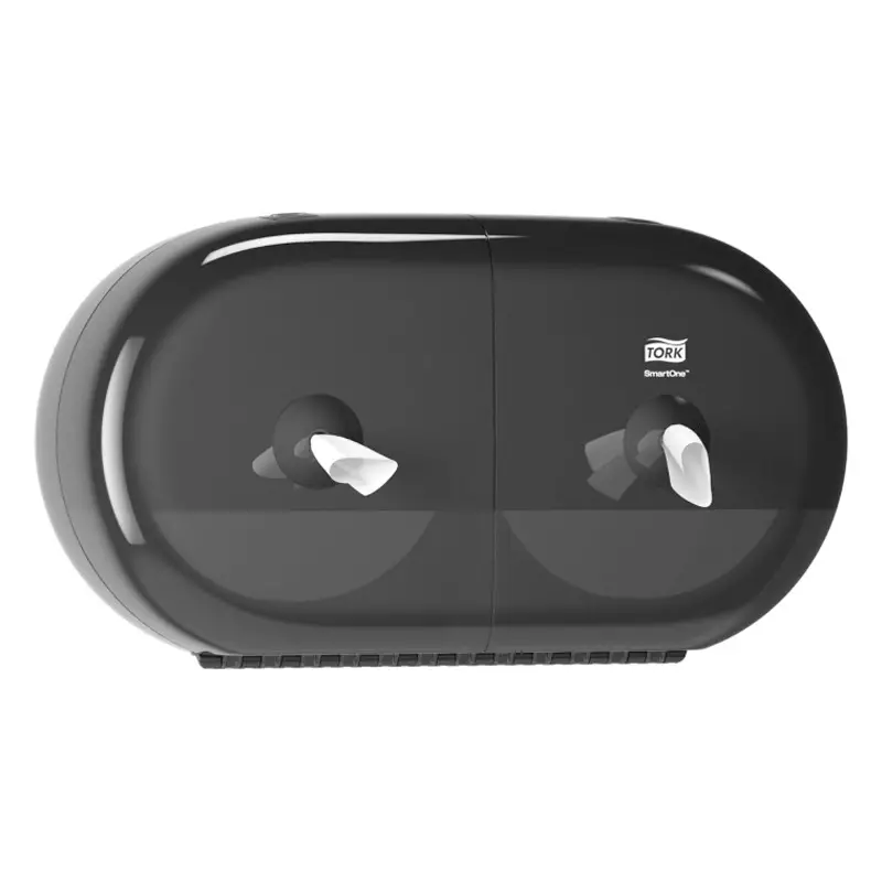 Distributeur de papier toilette Tork 682008 SmartOne Twin Mini Elevation T9 noir