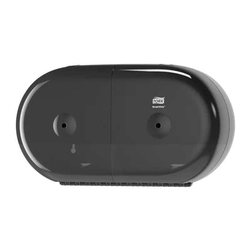 Distributeur de papier toilette Tork 682008 SmartOne Twin Mini Elevation T9 noir