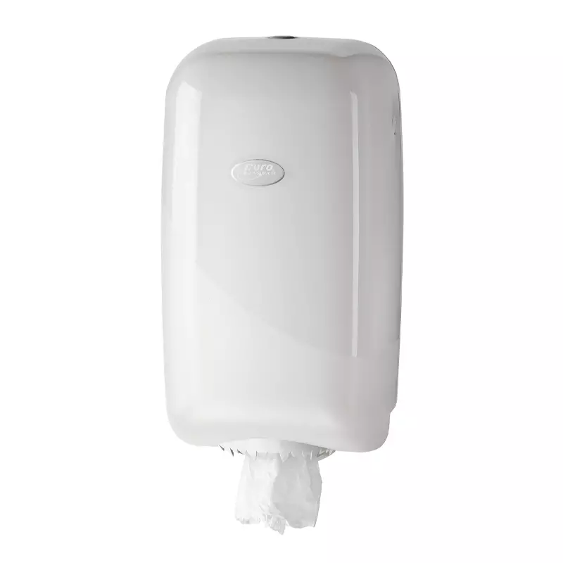 Euro Products Pearl White Mini poetsroldispenser