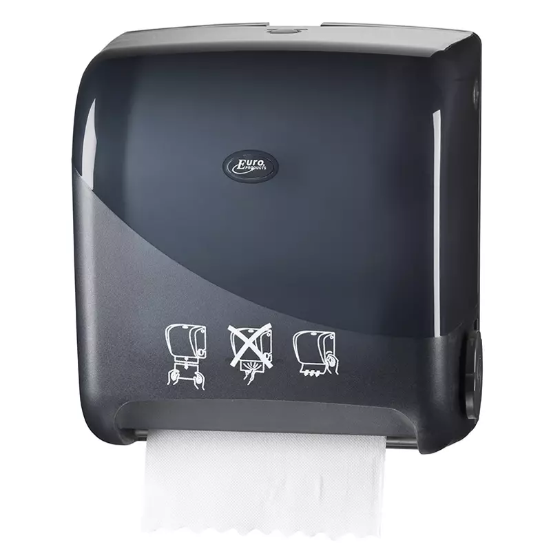 Distributeur d'essuie-mains Euro Products Matic Pearl Black Autocut