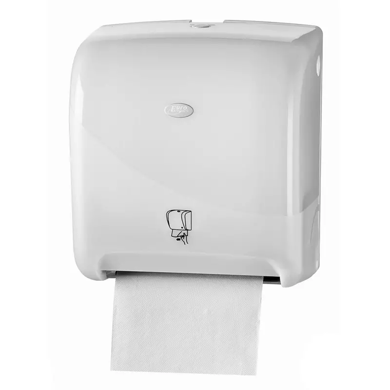 Euro Products Motion Pearl White handdoekautomaat Tear & Go