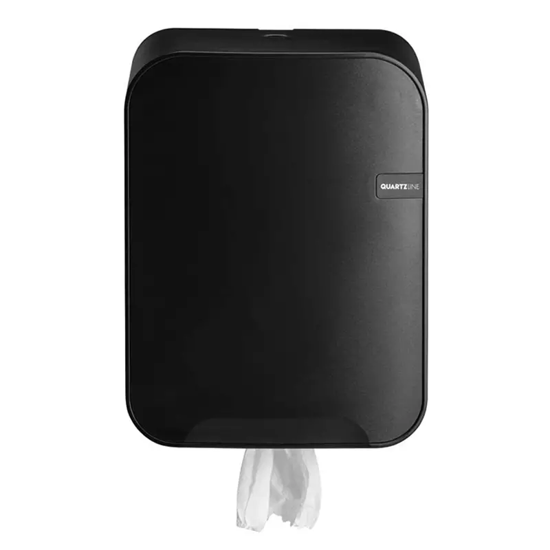 Euro Products Quartz Black Midi papierroldispenser