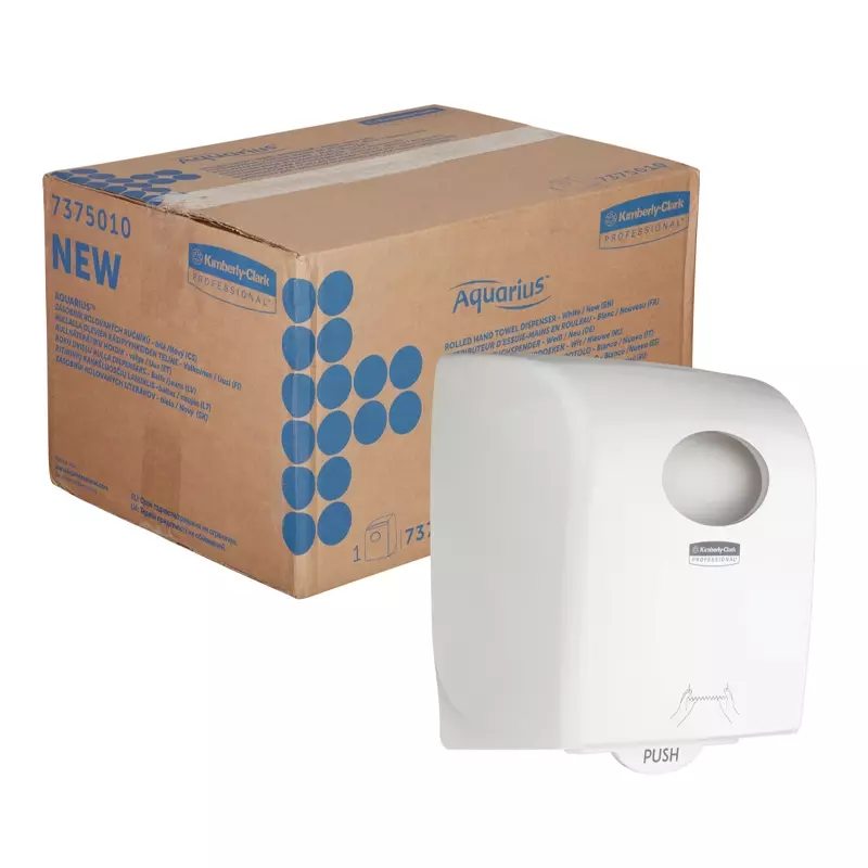Kimberly-Clark Aquarius 7375 handdoekautomaat wit