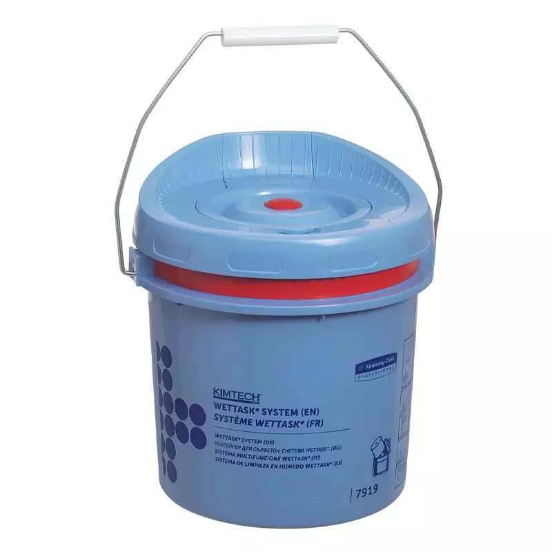 Kimberly-Clark Wettask 7919 reinigingsdoeken in emmer-dispensersysteem