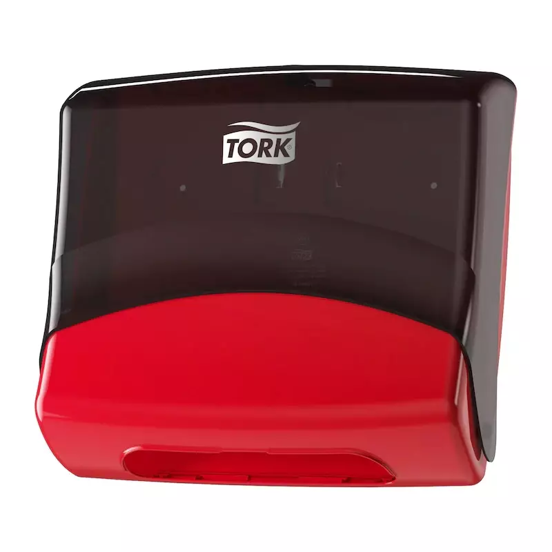 Tork Performance folded cleaning cloth dispenser W4 turquoise/white