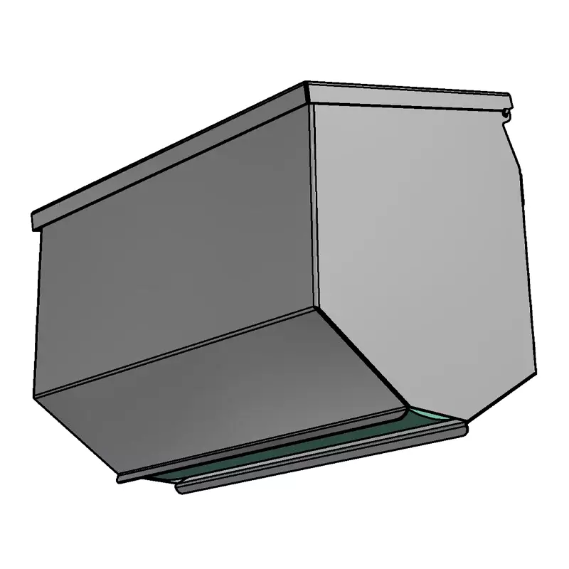 Dispenser RVS voor poetsdoekrol Blue Tex