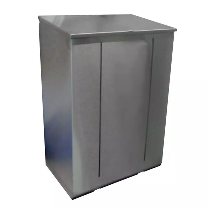 Dispenser RVS dubbel 608x400x900 mm t.b.v. disposables