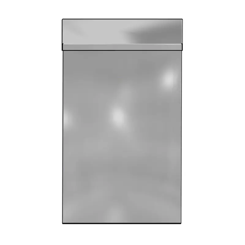 Support jerrycan inox avec trou pour jerrycan 20 litres