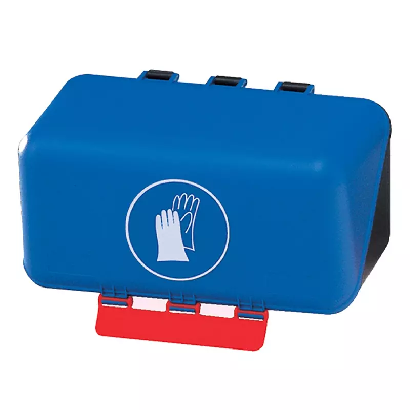 Brady small glove storage box 236x120x120 mm blue