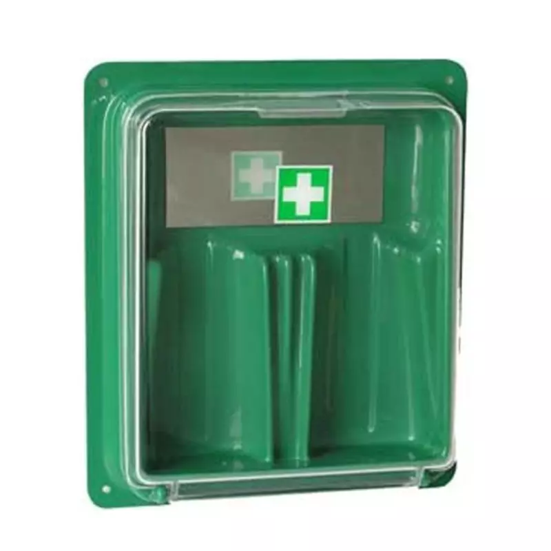 Support mural en plastique pour 2 flacons de solution oculaire Barikos