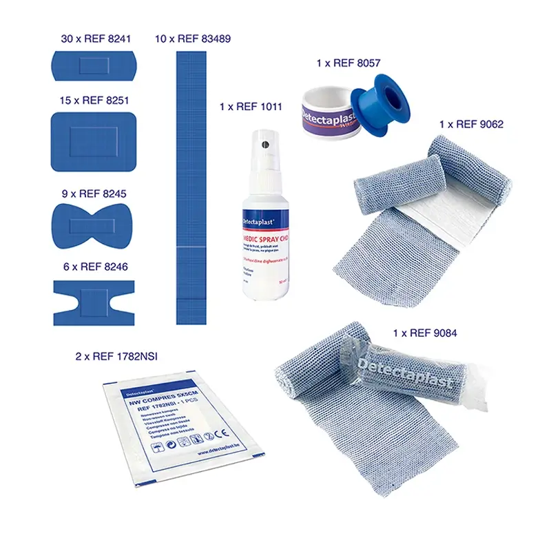 Detectaplast first aid kit Medic Food Box Basic