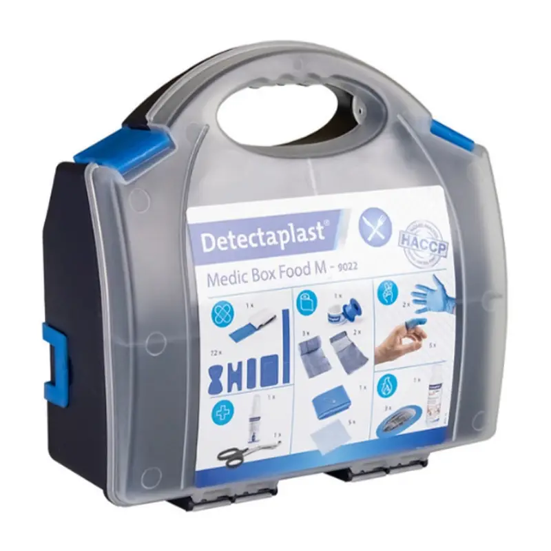 Detectaplast First Aid Kit Medic Food Box Bakery