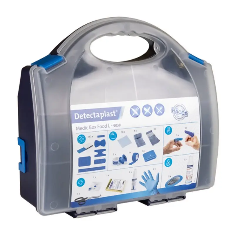Trousse de premiers secours Detectaplast Medic Food Box L