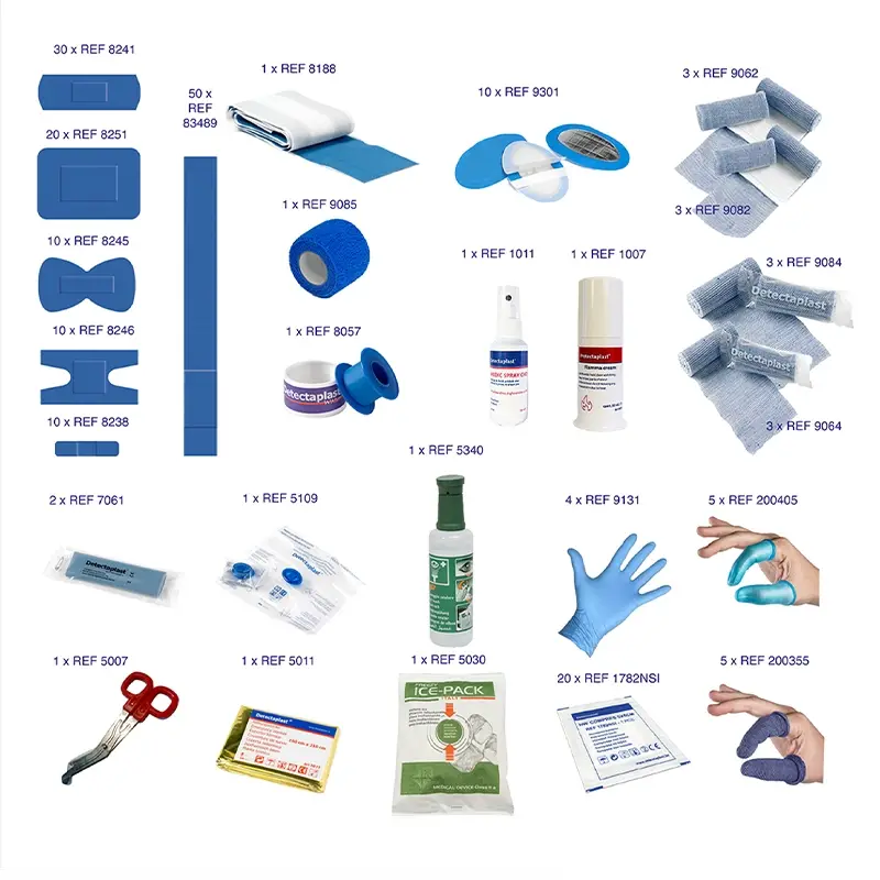 Trousse de premiers secours Detectaplast Medic Box Food XL