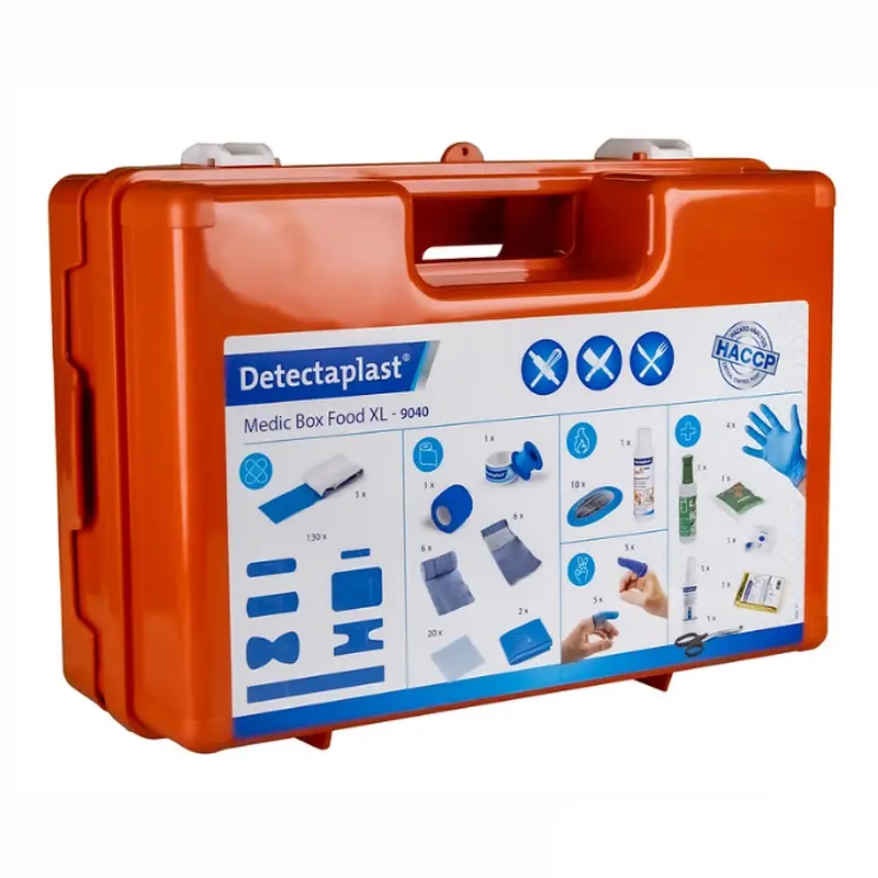 Trousse de premiers secours Detectaplast Medic Box Food XL