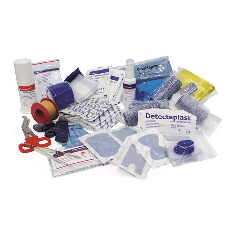 Detectaplast first aid kit refill Medic Food Box L