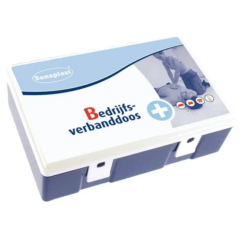 Trousse de premiers secours complète Universal Company B avec support mural