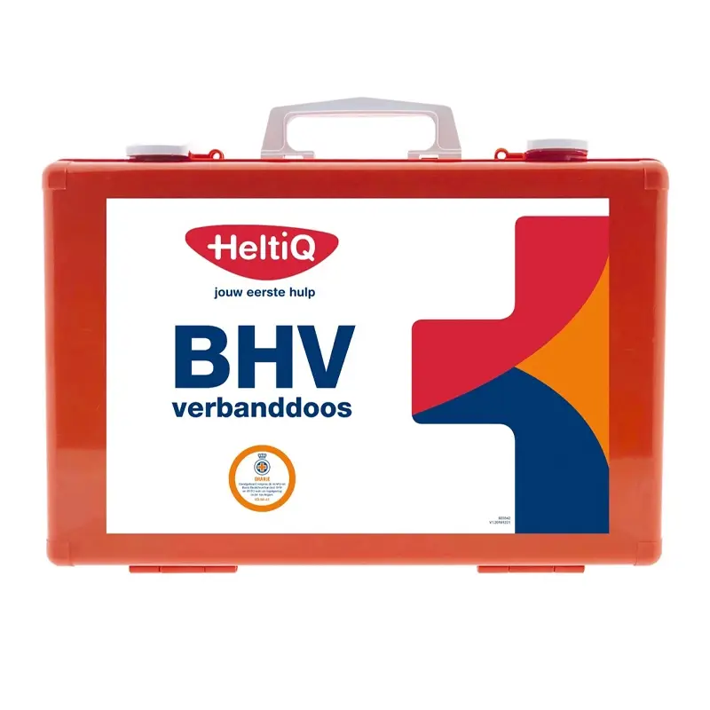 HeltiQ modular first aid kit BHV HACCP orange