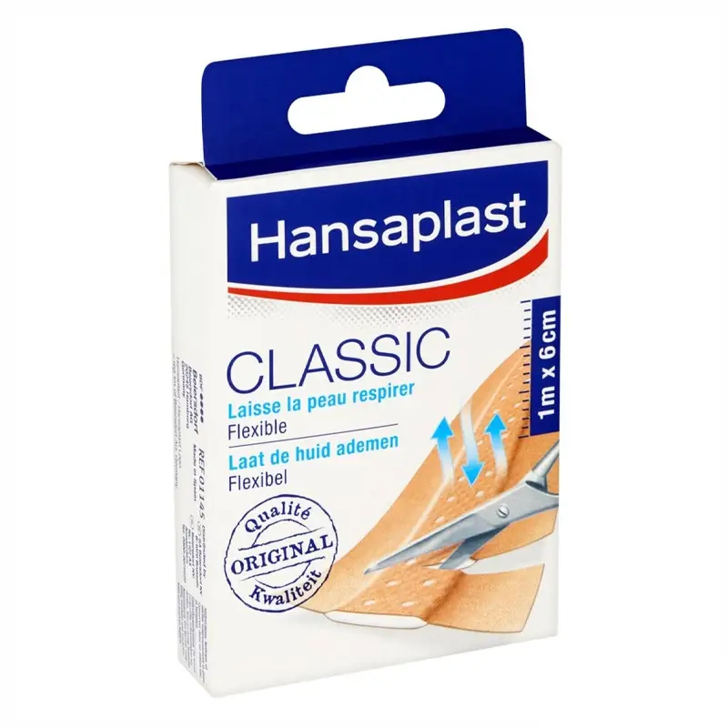 Hansaplast Classic pleisters 6 cm rol 1 meter