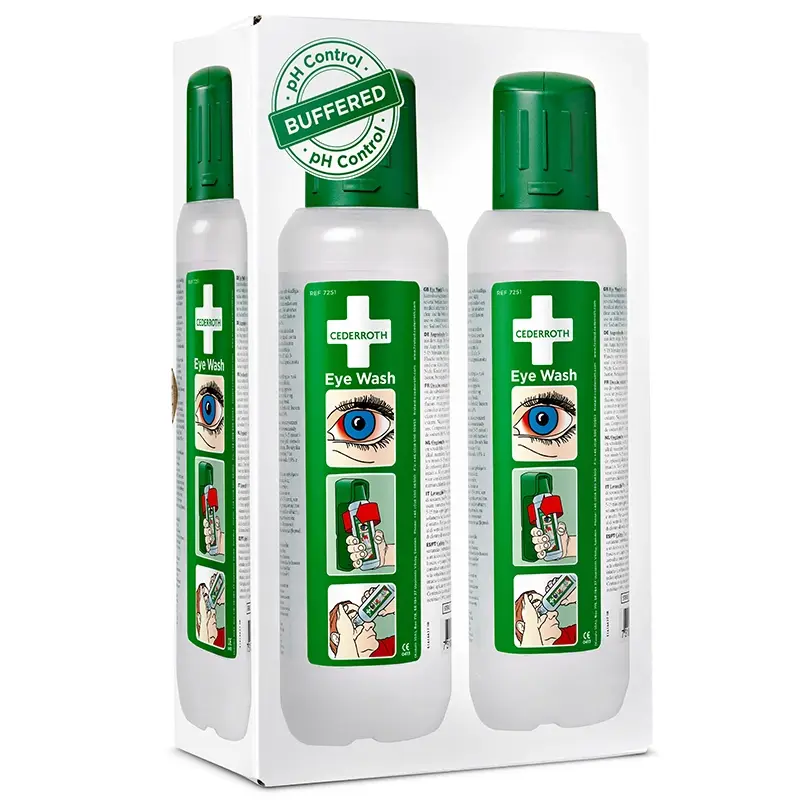 Cederroth Eye Wash 725200 oogspoelfles set 2x500 ml