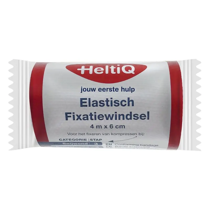 Bandage de fixation élastique HeltiQ 400x6 cm