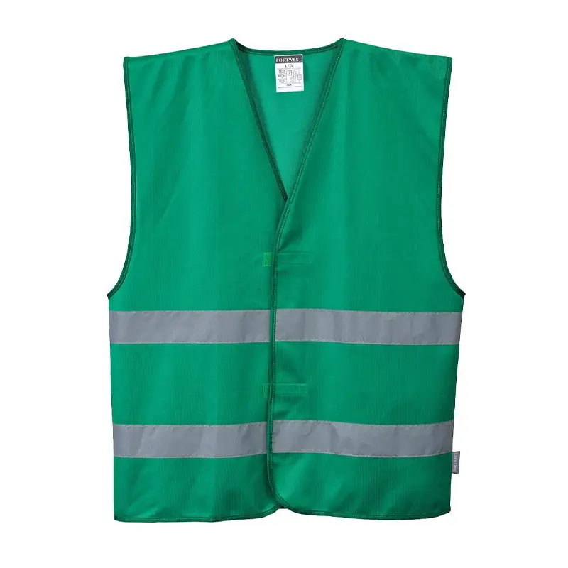 Gilet de sécurité réfléchissant Portwest F474 Iona, vert bouteille, taille S/M