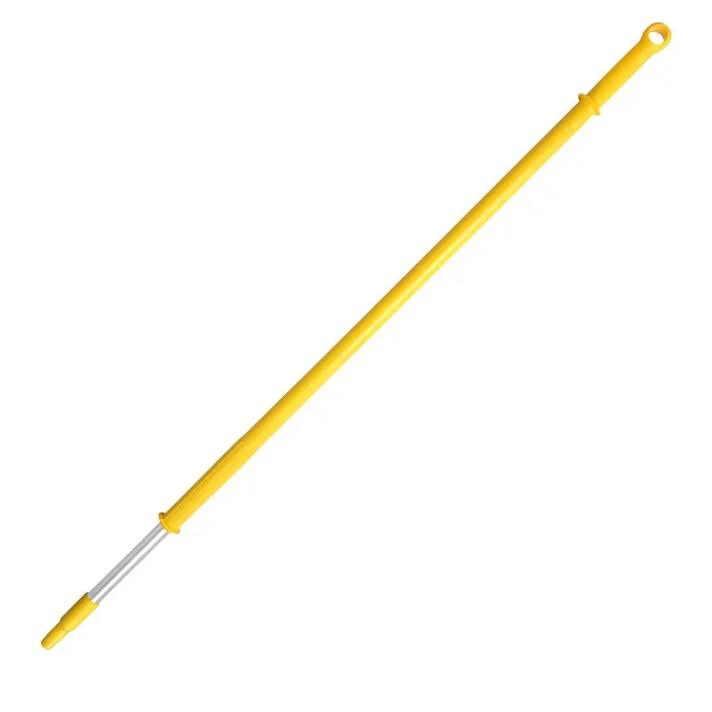 FBK 29856-4 ergonomic aluminium telescopic handle 1700 to 2800 mm yellow