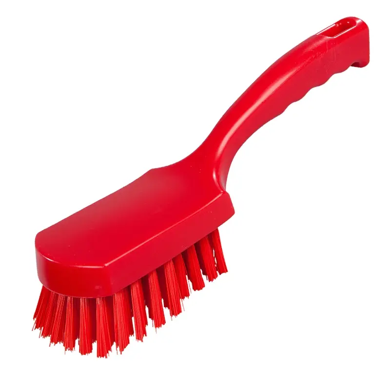 FBK 10548-3 hard hand brush 275x70 mm red